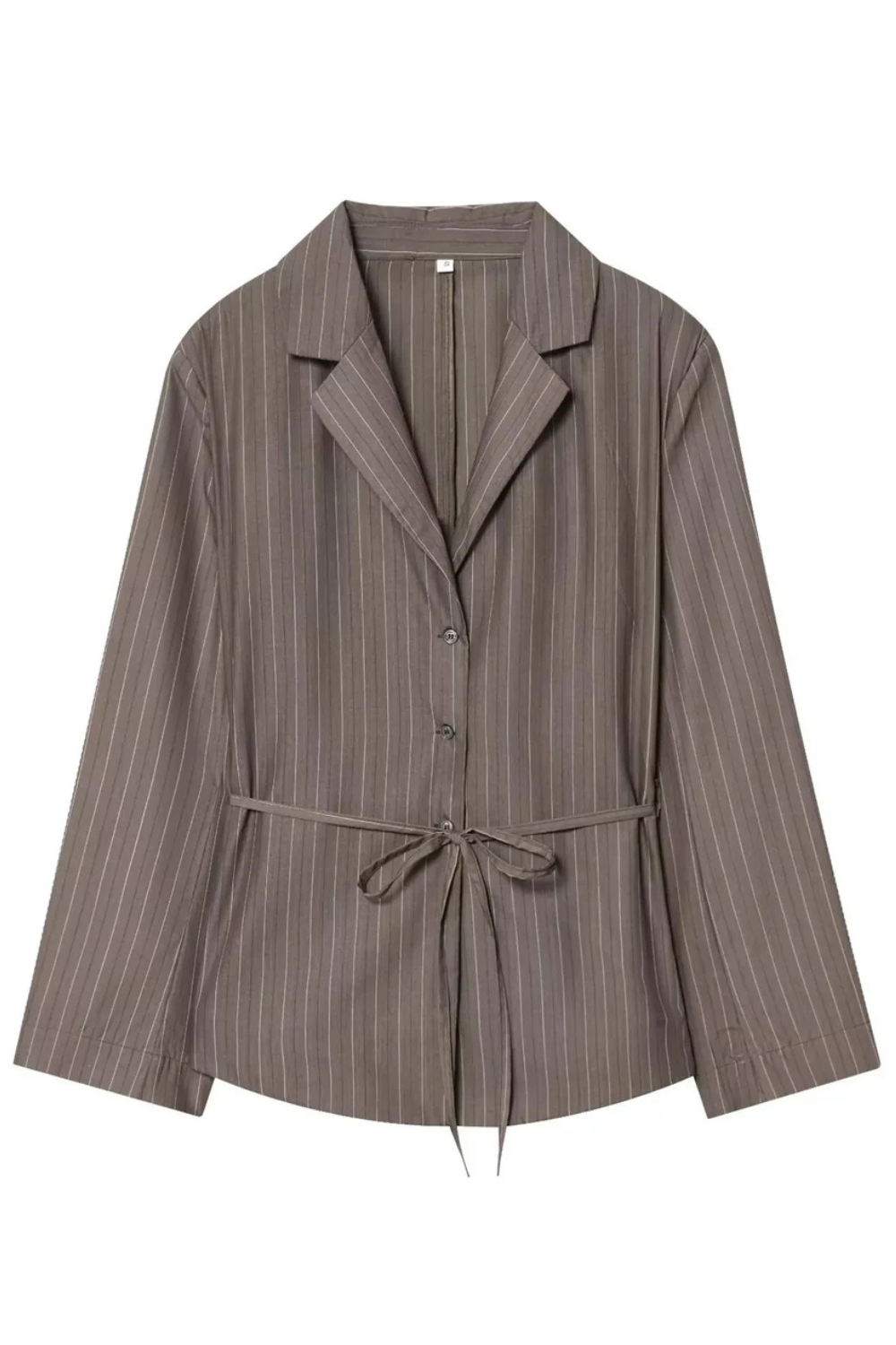 Valeria Pinstripe Blazer Set