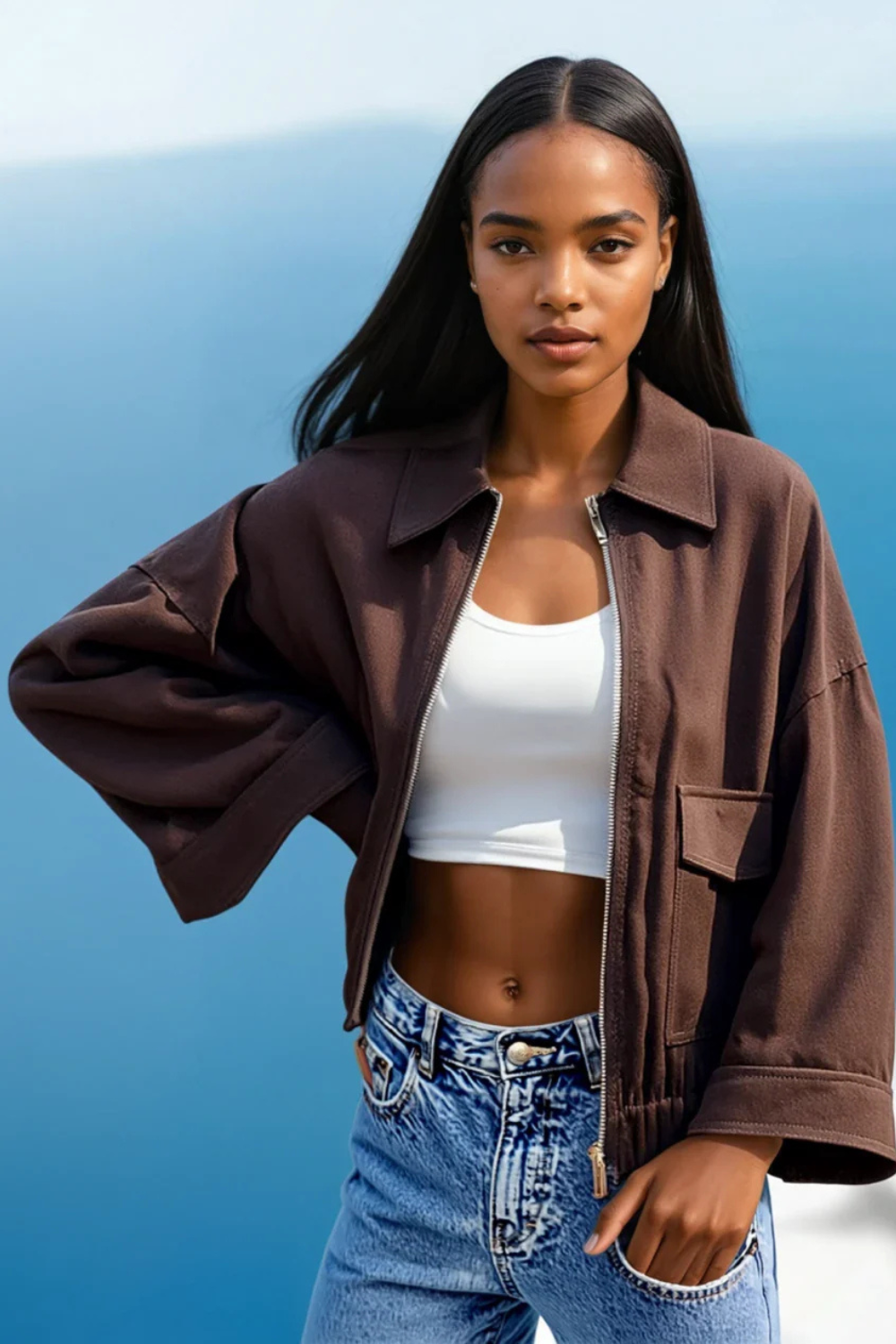 Dilo Cropped Jacket