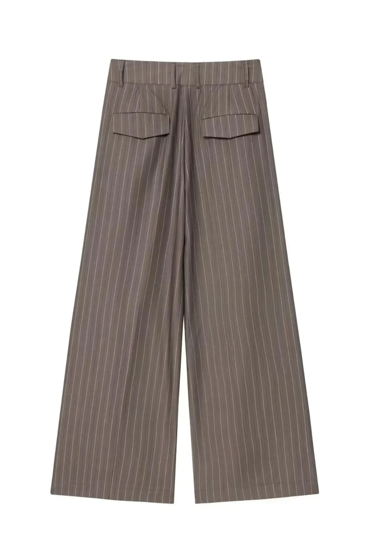 Valeria Pinstripe Blazer Set